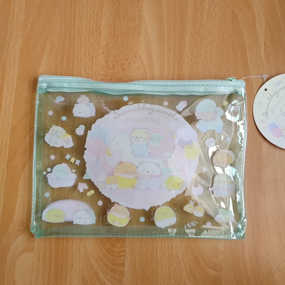 San-X Sumikko Gurashi kuji part 28 - green pouch